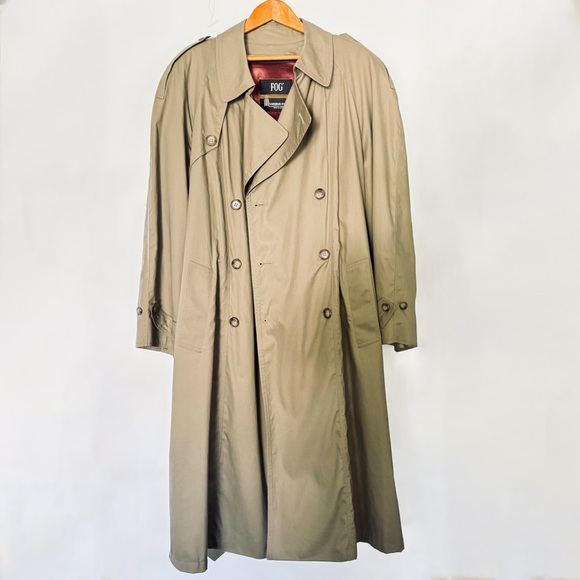 Vintage London Fog Trench Coat - Picture 2 of 7